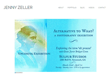 Tablet Screenshot of jennyzeller.com